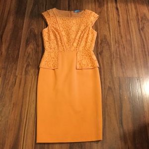 Beautiful orange formal dress